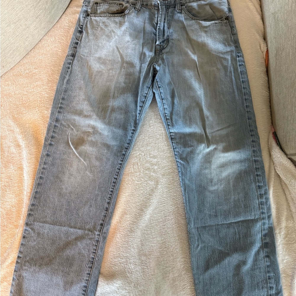 American Eagle Outfitters Light Blue Straight Jeans